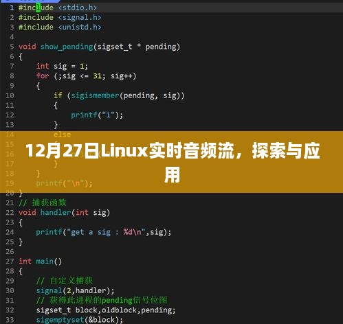 Linux實時音頻流探索，應用與未來發展